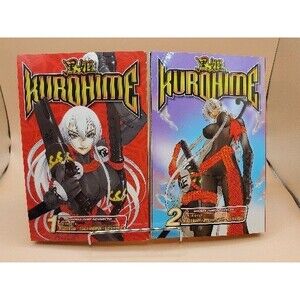 Kurohime Books #1-2 English Manga Shonen Jump Advanced Katakura BRAND NEW!!!